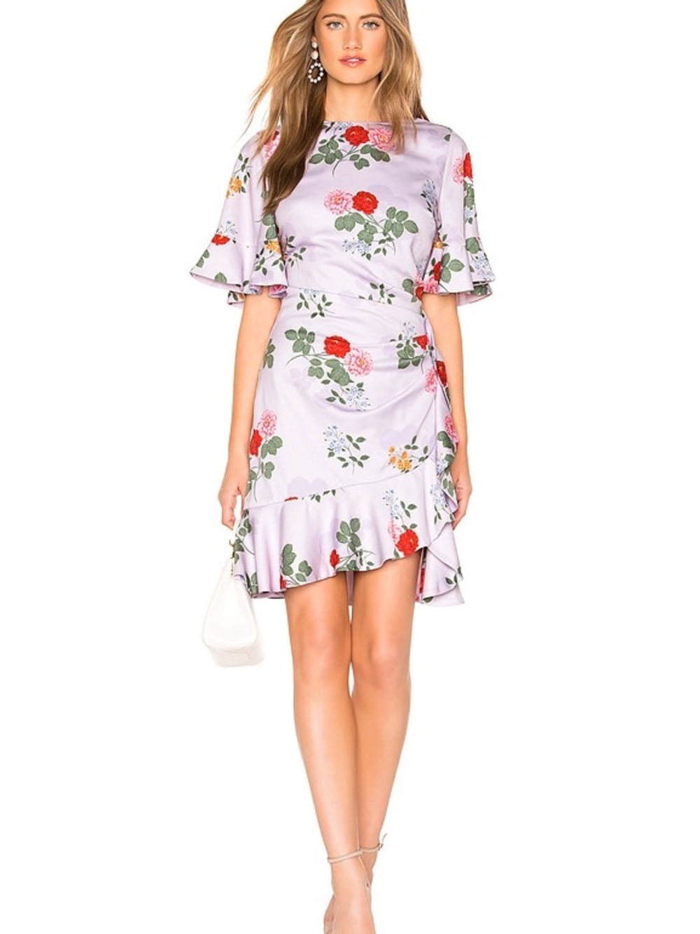 KEEPSAKE The Label LILAC FLORAL PRETTY ONE MINI DRESS bought at anthropology